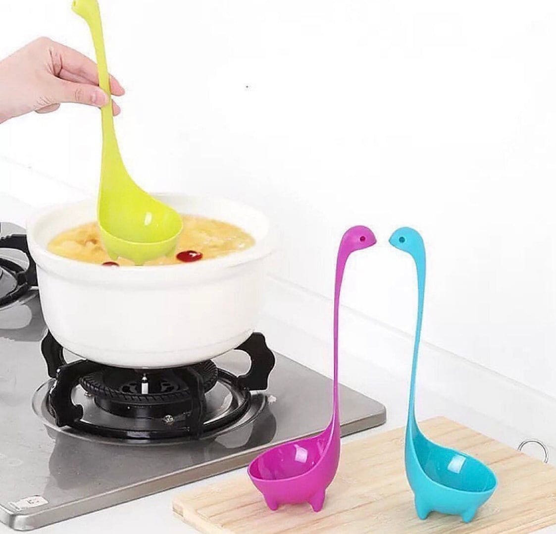 Cute Dinosaur Soup Ladle, Long Handled Soup Spoon, Creative Soup Spoon Cute Dinosaur Soup Ladle, Long Handled Soup Spoon, Creative Soup Spoon